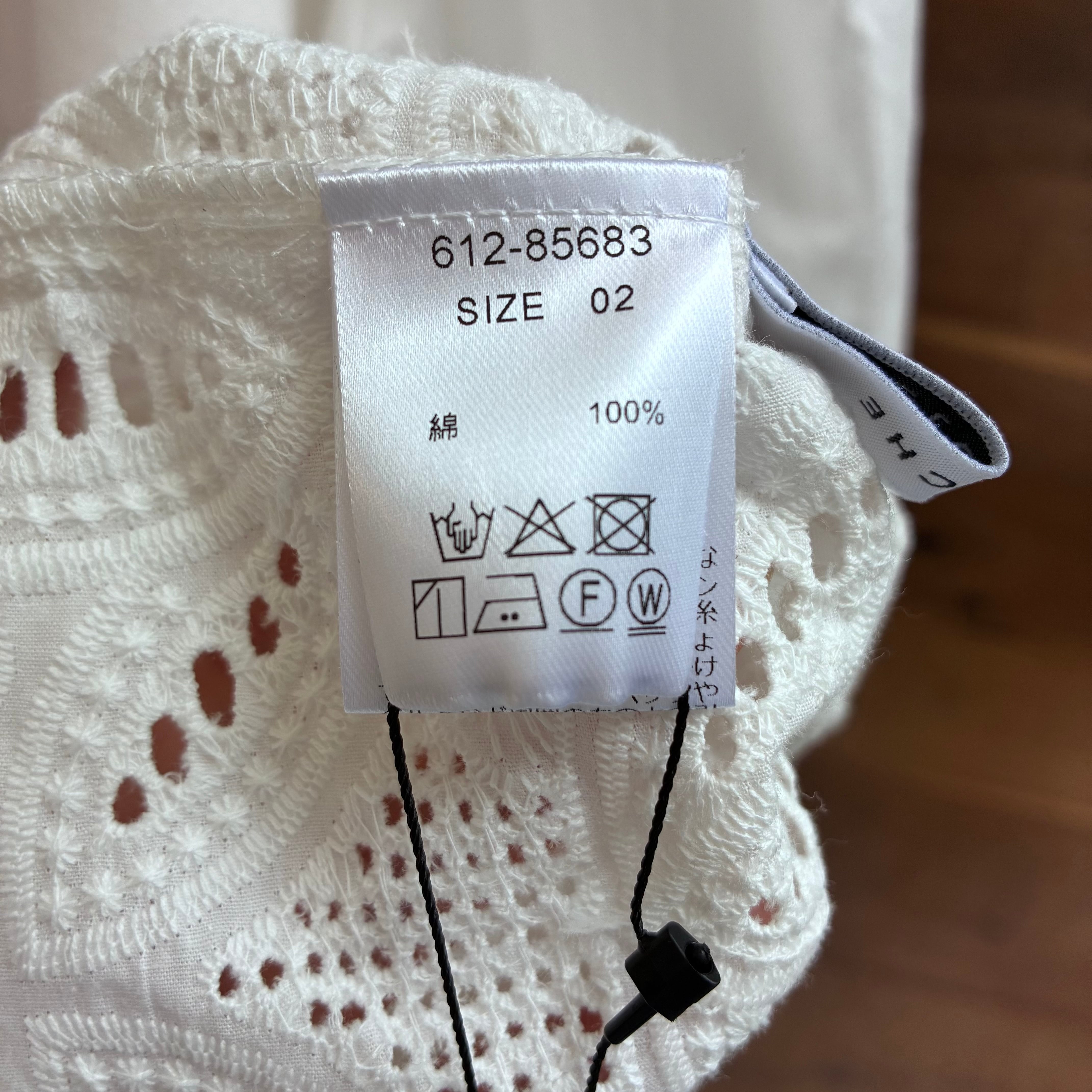 CLOCHE 】 カットワーク刺繍シャツ | valance 福井｜レディース