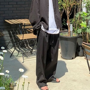 薄手ワイドレッグパンツ　MT0080448