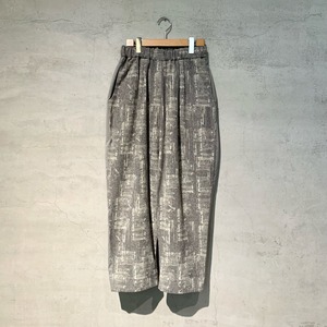 【sneeuw】カンプリントパンツ/snw34-04