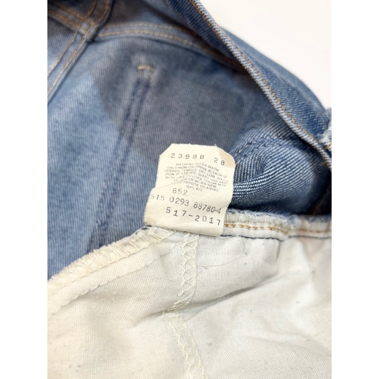 90s Levi’s 517 "STRETCH" DENIM PANTS MADE IN USA  Size W34L30→W33L29