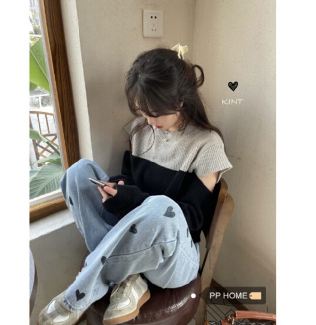 秋冬新作 レディース トップス ニット セーター ベアトップ トレンド