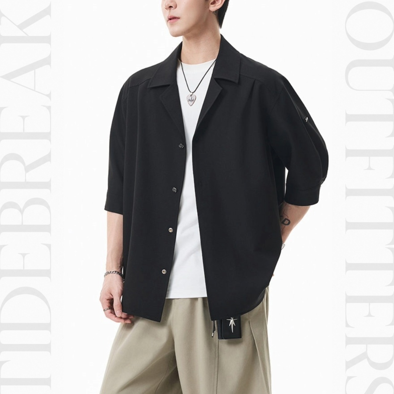 Shade Loose Shirt  TB2374・画像9