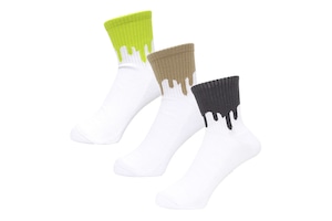 ドリップ デザイン ソックス 3パック ／ DRIP SOCKS 3PACK