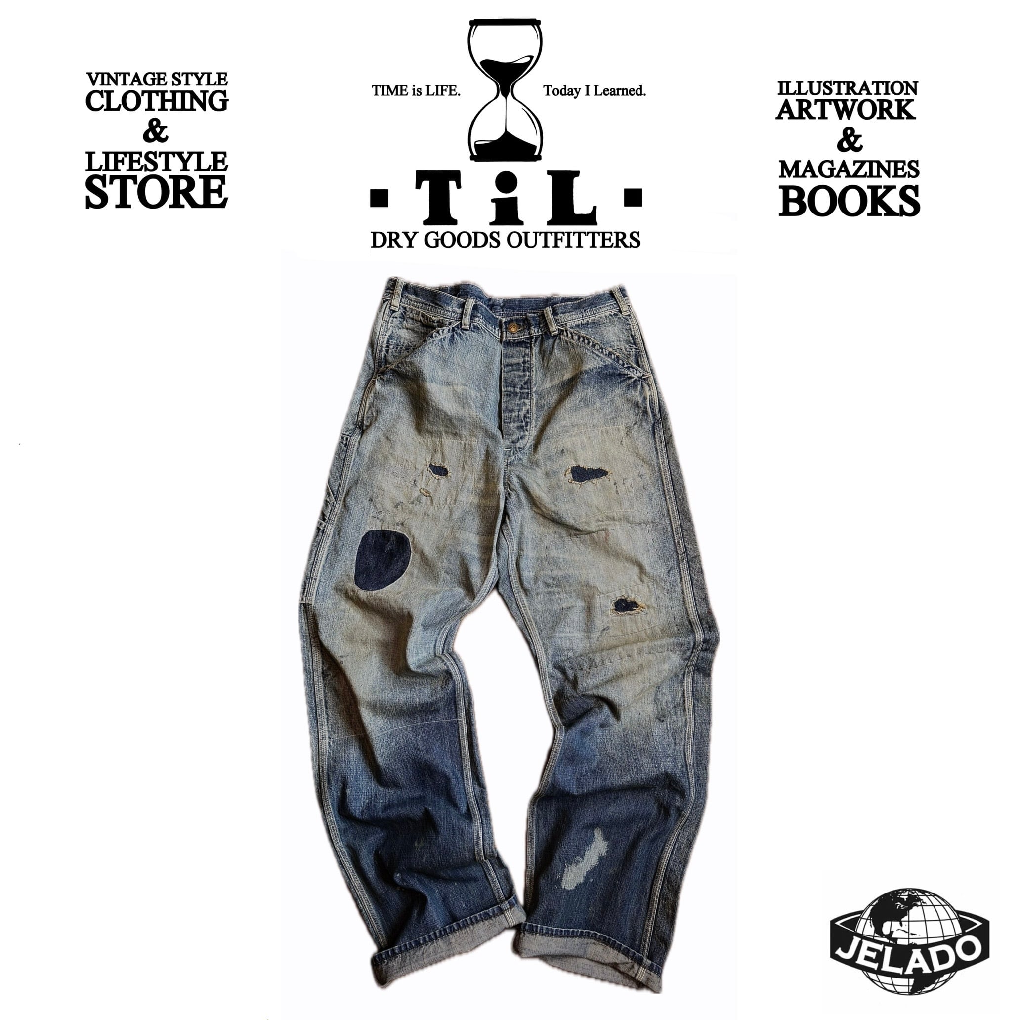 超限定 ジェラード21周年記念スペシャル JELADO 311W Painter Pants
