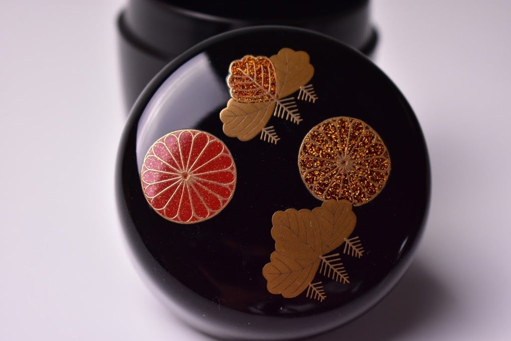 高台寺蒔絵 中棗 竹内幸斎 共箱 茶道具 山中塗 漆芸 茶会 薄茶器 高台寺蒔絵 中棗 竹内幸斎 共箱 茶道具 山中塗 漆芸 茶会 薄茶器