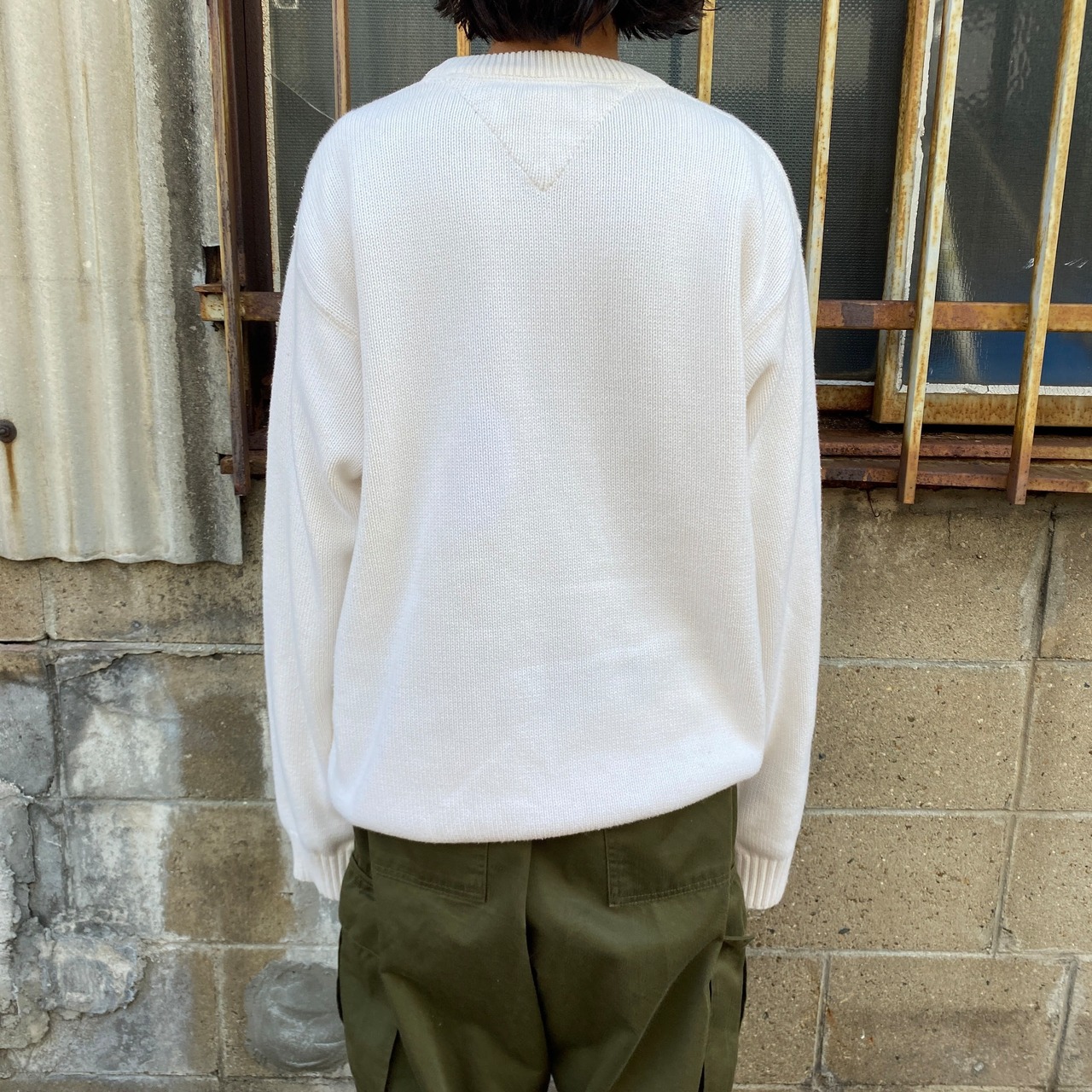 TOMMY HILFIGER GOLF トミーヒルフィガー コットンニットセーター 