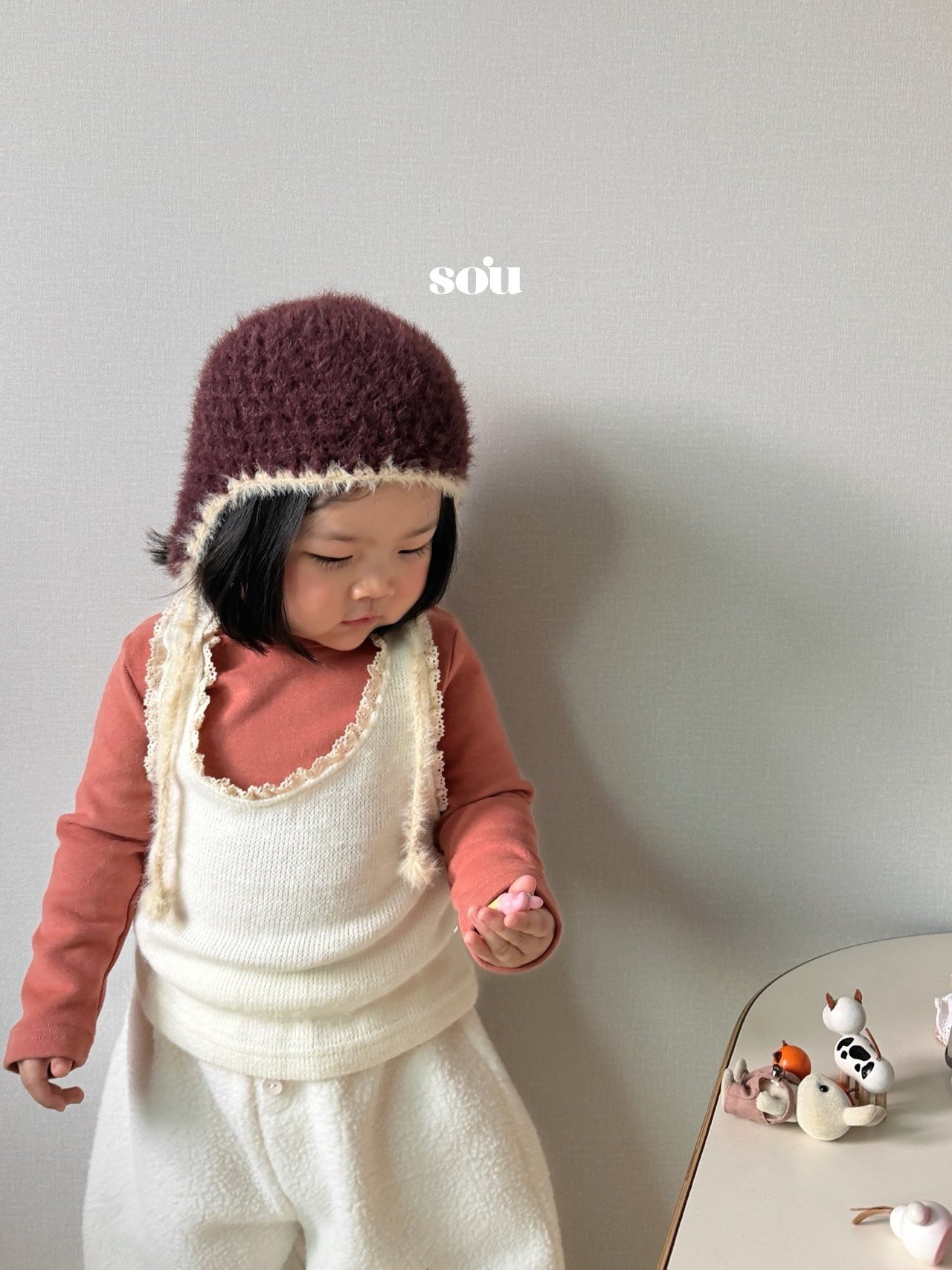 SO U［取寄］halter neck vest 26winter