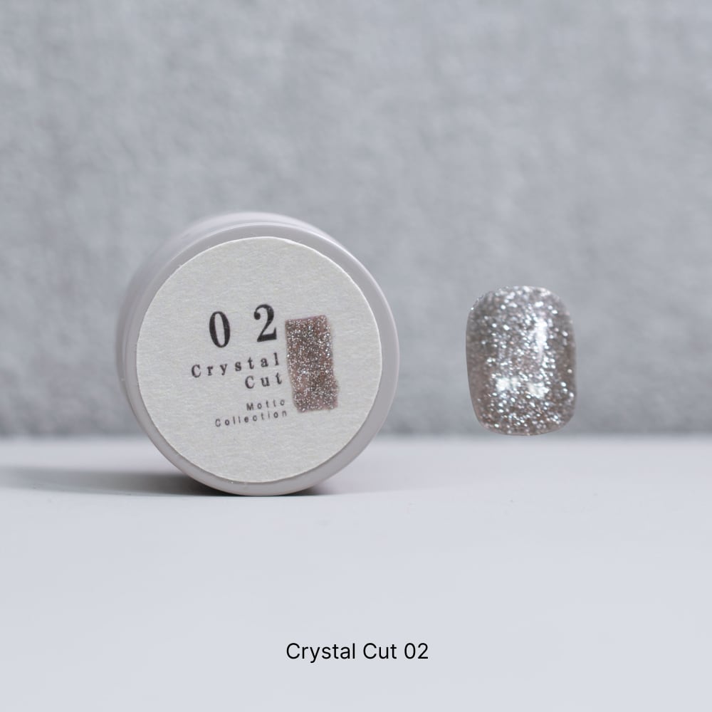 モットコレクション クリスタルカット 8色展開 フラッシュジェルセット