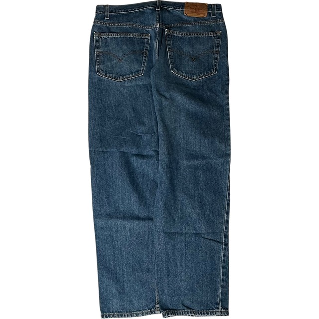 【W38×L30】Levi's550  デニムパンツ　革パッチ