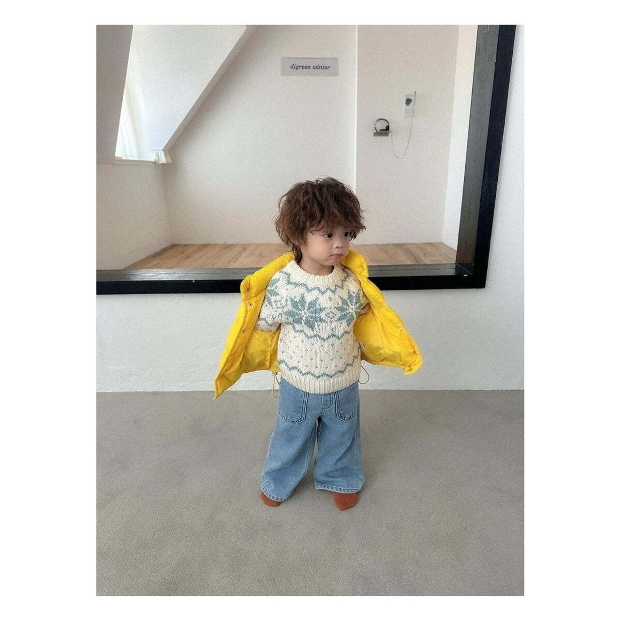 【取寄】digreen ファティーグデニムパンツ|冬服|韓国子供服