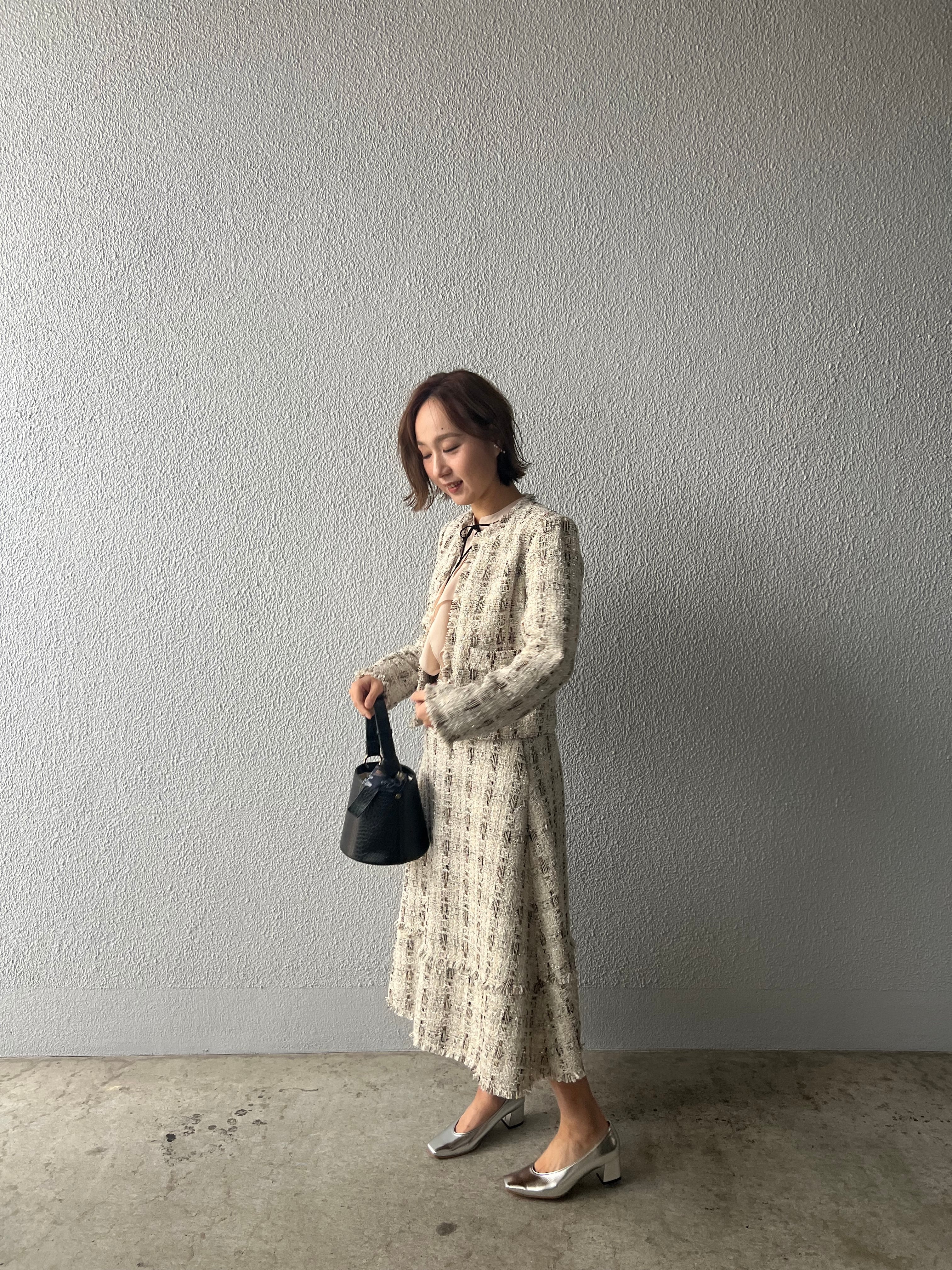 最終値下げ！早い者勝ち！ JILLSTUART アザレアワンピース ホワイト MIEL select shop