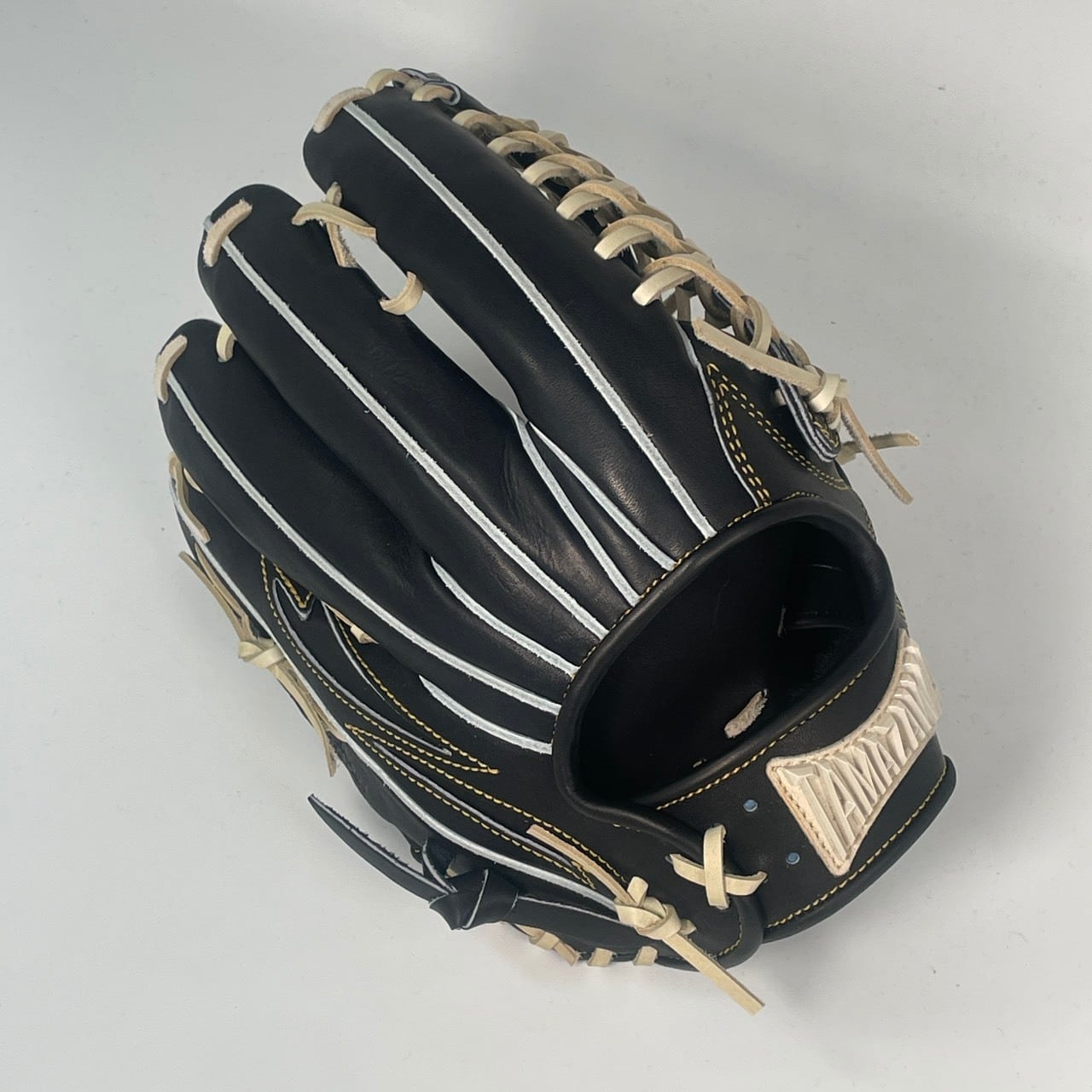 【硬式】玉澤 DELUXE 外野グローブ TUG-92DX型(ブラックキャメルxシリコンラベル)_04