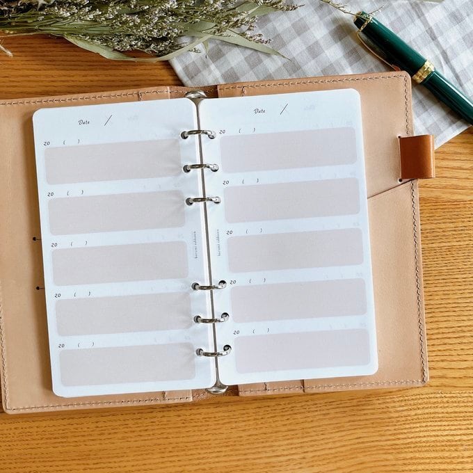 バイブルサイズ/5年日記リフィル