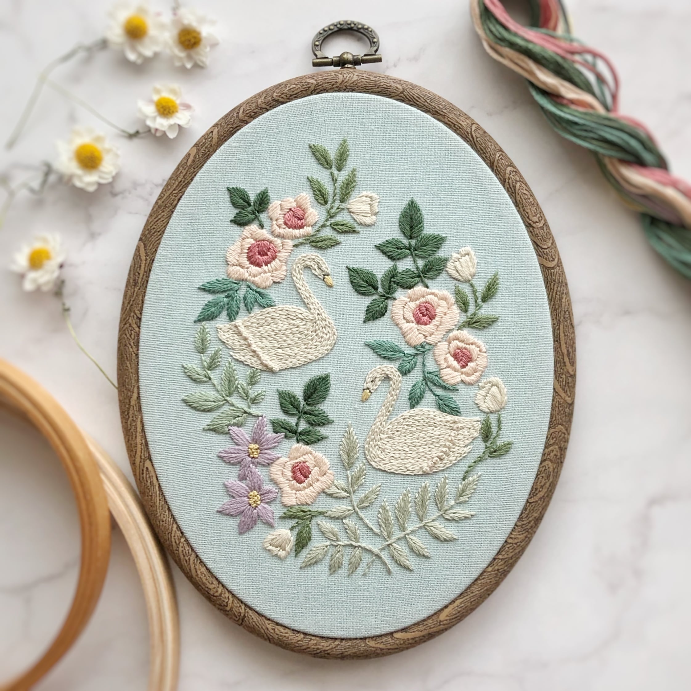 ハンドメイド刺繍ブローチ 刺繍フレーム専用ページ - ベビー