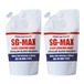ガラスコーティング剤 SG-MAX 詰め替え用 2本セット 容量UP 合計800ｍl 送料無料　お得！！ 車 バイク スマホ iphone アイフォン アップルウォッチ ロードバイク コーティング剤 水回り 水まわり 下地処理