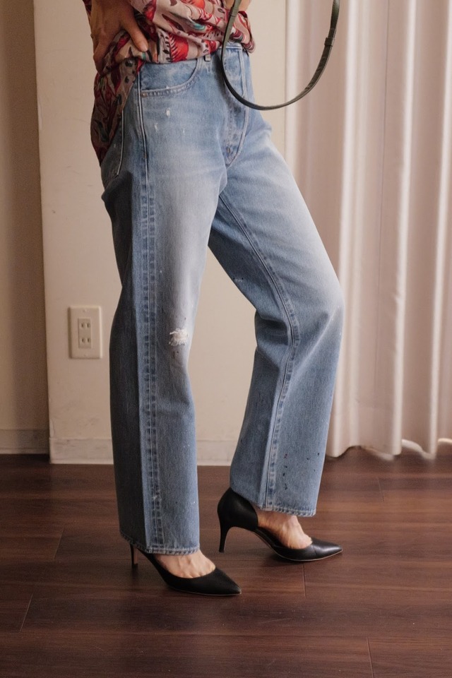 YLEVE / denim paint blue