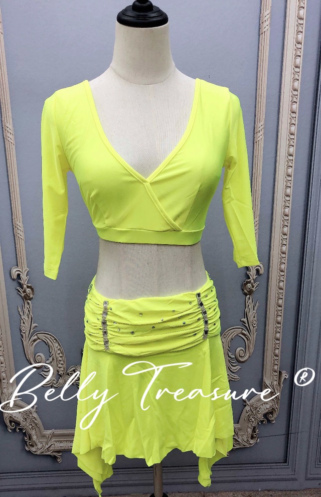 【翌日発送可能商品】ベリーダンス レッスンウェア　WZY  001　202503