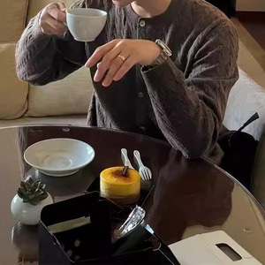 ベーシックシンプルケーブルニットカーディガン　997