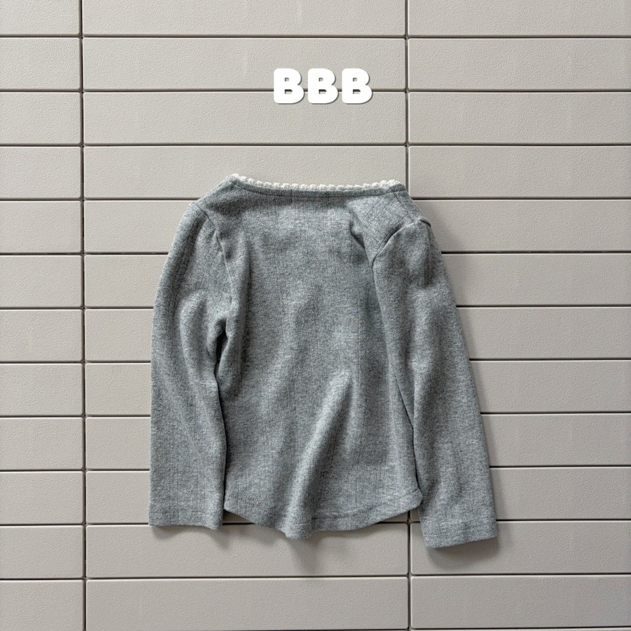 韓国子供服 / 26Autumn / 〖取寄〗BBB / レースTシャツ / ユニセックス / キッズ服 *XXS~XL*