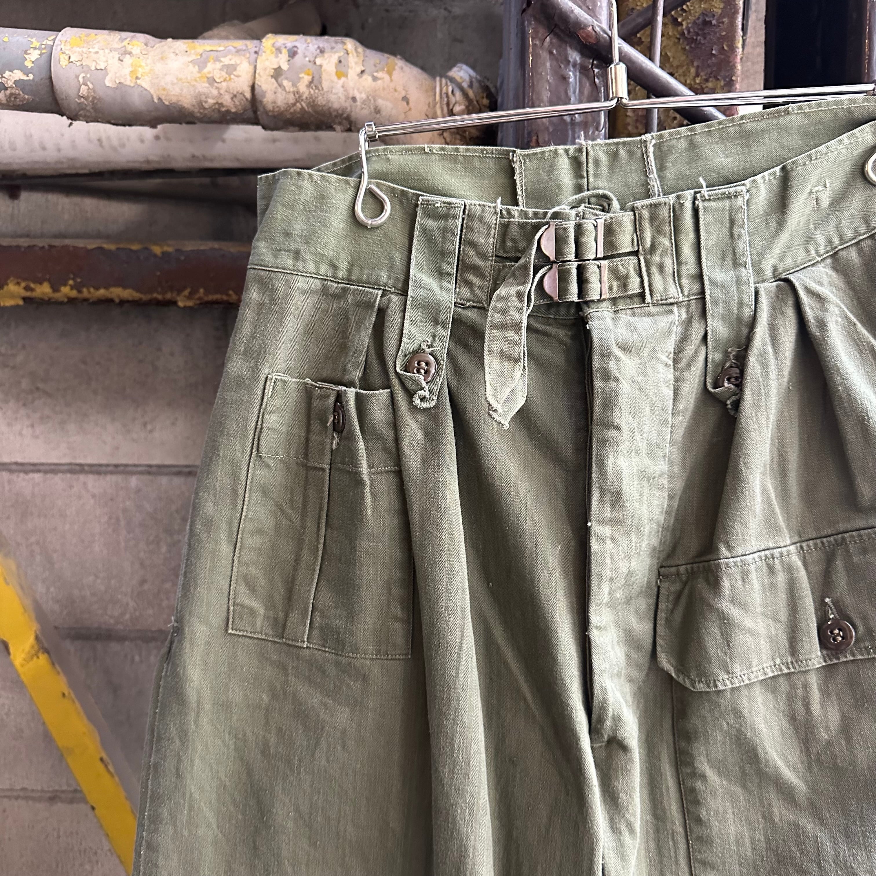 月桂樹ボタン】40's US NAVY N-3 H.B.T Pant | 下北沢SPiKe＆SPiCe