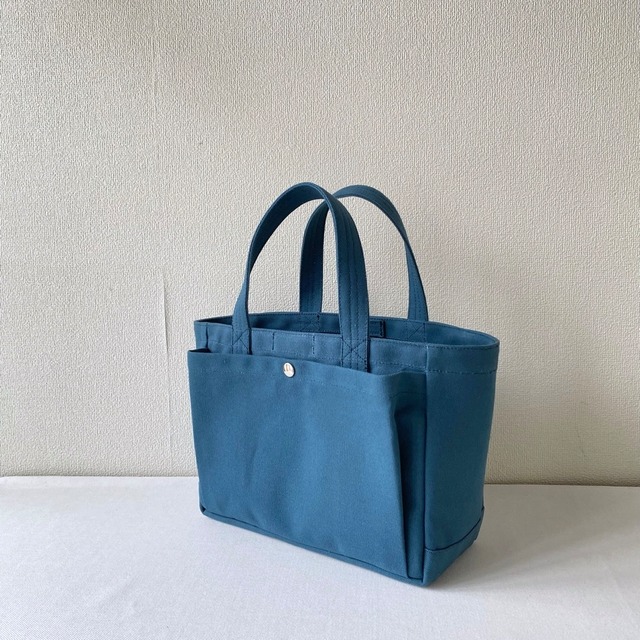 【全9色】「ふっくらトート」小サイズ／倉敷帆布 8号帆布【受注制作】