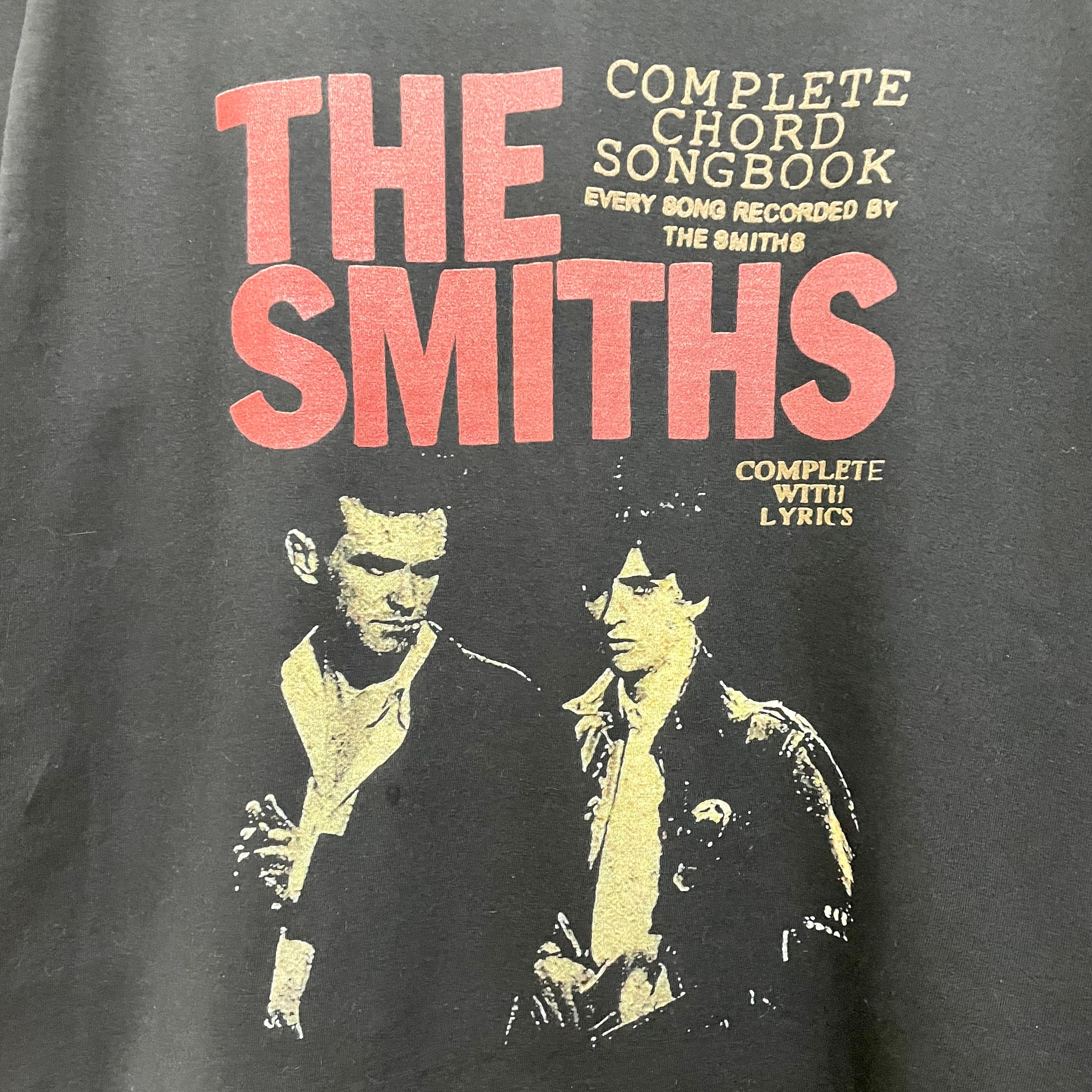 THE SMITHS Tシャツ スミスCOMPLETE CHORD SONGBOOK Tee | BF MERCH'S