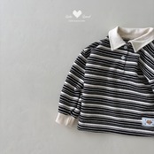 韓国子供服 / LALALAND / 26Autumn / ピグメント ST ポロシャツ / 秋服 / キッズ *XS~XL*