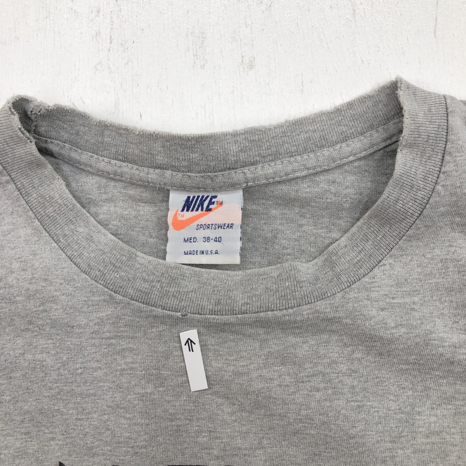 NIKE ナイキ 70年代 USA製 オレンジタグ 4連 ゴツナイキ プリントT
