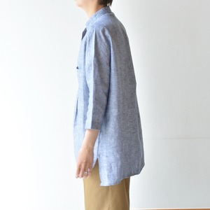 スワーム SWARM リネンスキッパー7分袖ブラウス(NS-84011)全3色