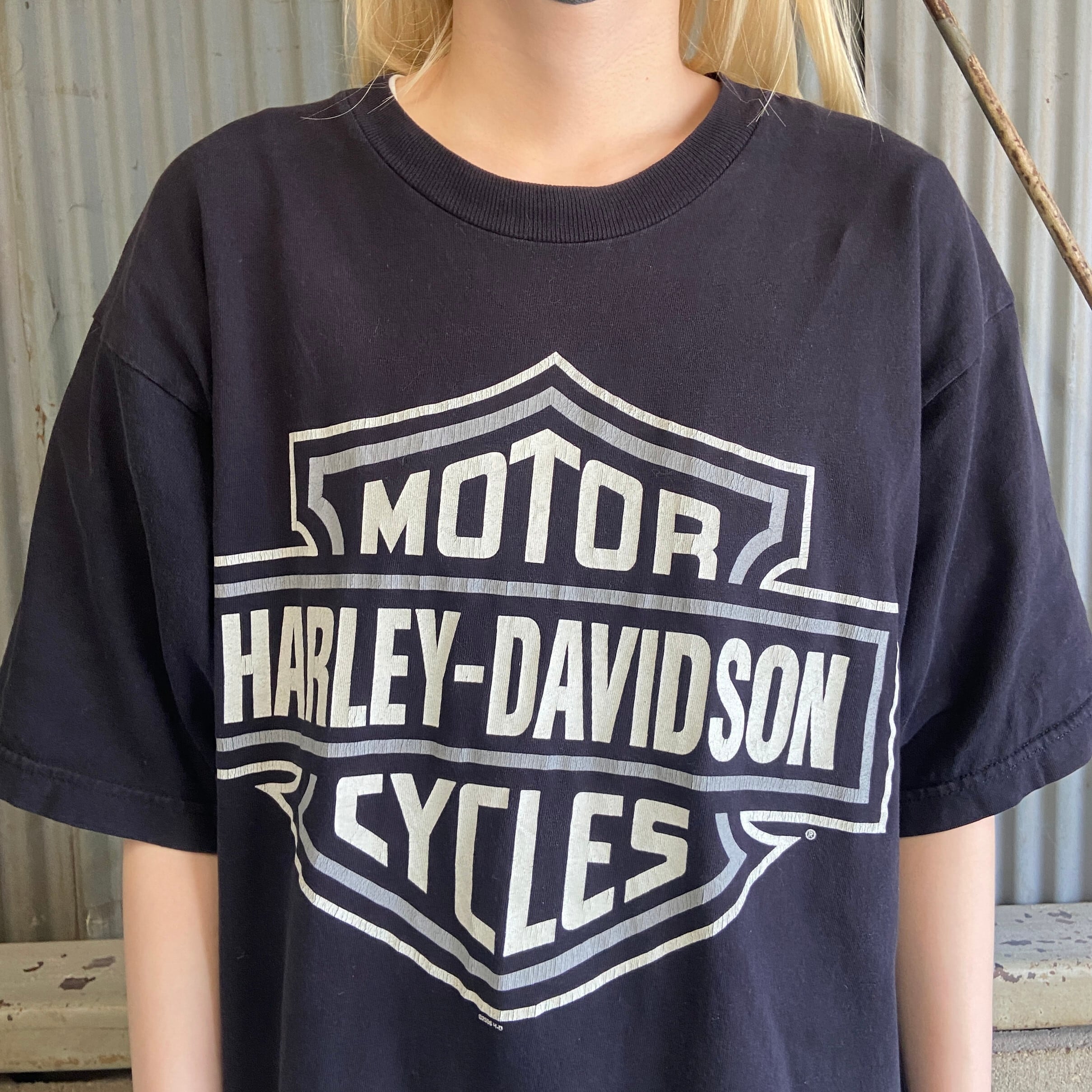 USA製 00年代 Harley-Davidson ハーレーダビッドソン 両面プリント T