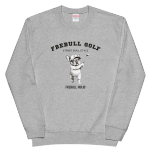 FREBULL GOLF ユニセックス クルーネック スウェット (4colors) P00494