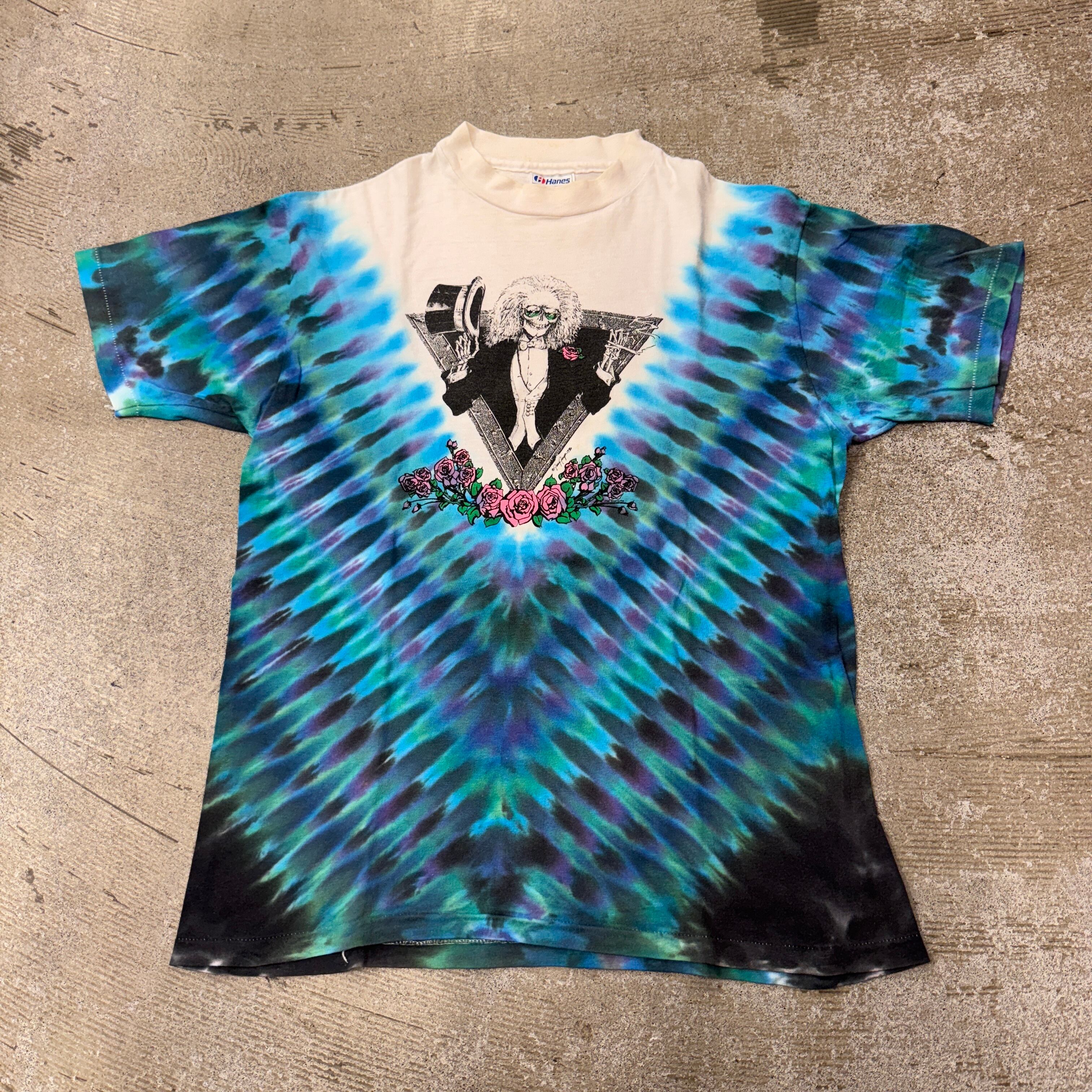 SALE ! ! GREATFUL DEAD TIE DYE T-SHIRT 1986 VINTAGE | safarionline