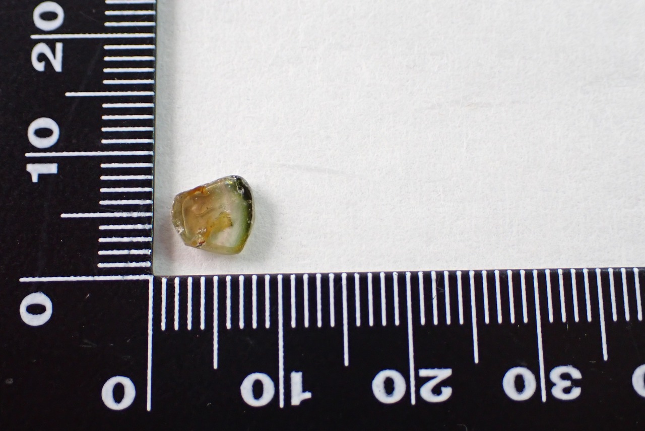 【原石セット】トルマリン/スライストルマリン 0.32ct/0.74ct 　[C2‐314]