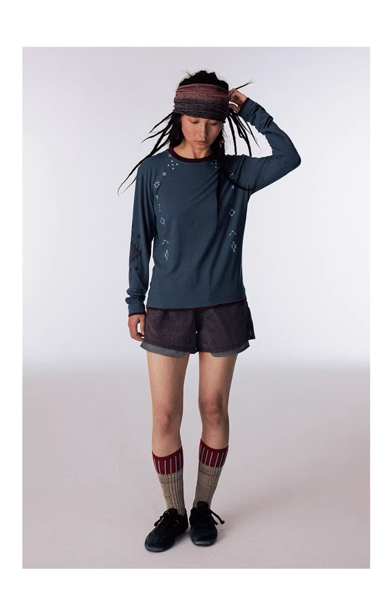 CONP Totem Embroidered Layered Top