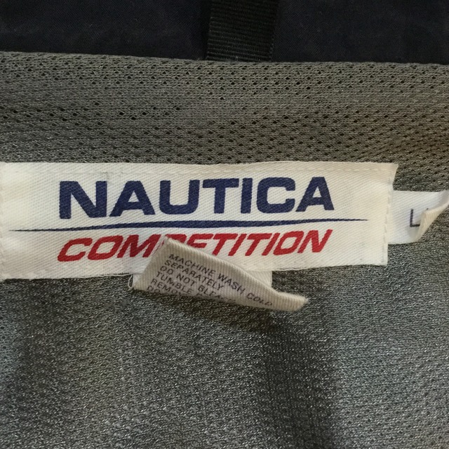 『送料無料』90s  NAUTICA コンペティション ナイロンジャケット L ヨット