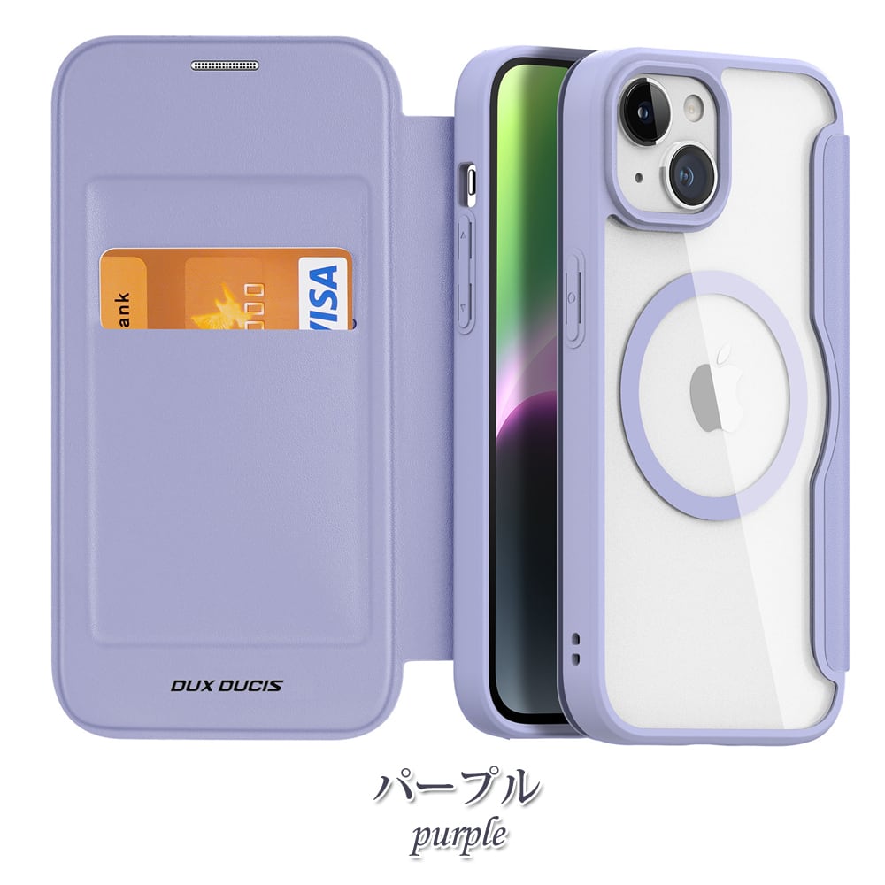 2wayストラップ特典付き MagSafe対応 iphone16 iphone15ケース 手帳型