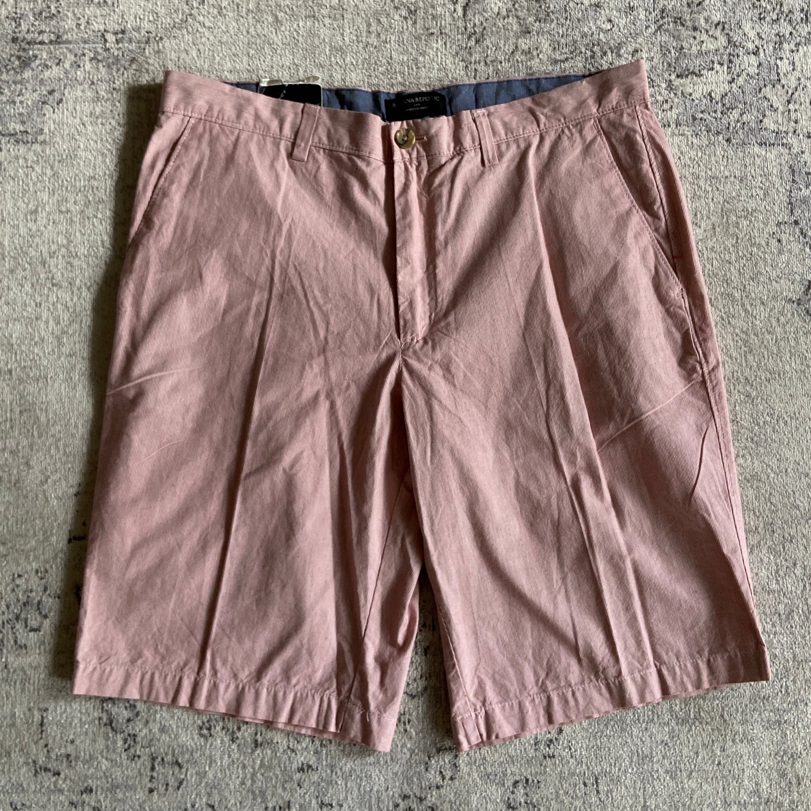 BANANA REPUBLIC Stripe Shorts W34 F607