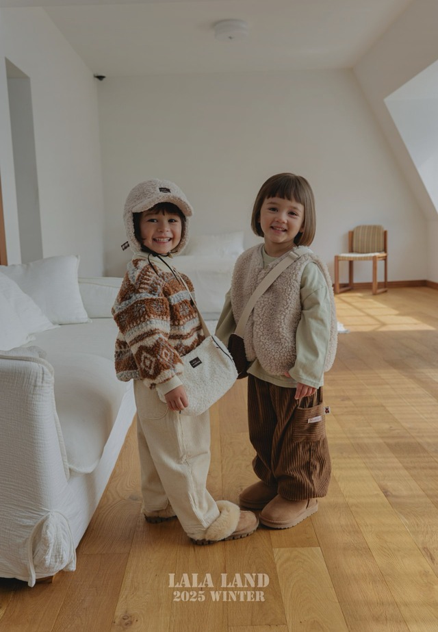 【予約商品】LALALAND /Corduroy Cargo Jogger Pants