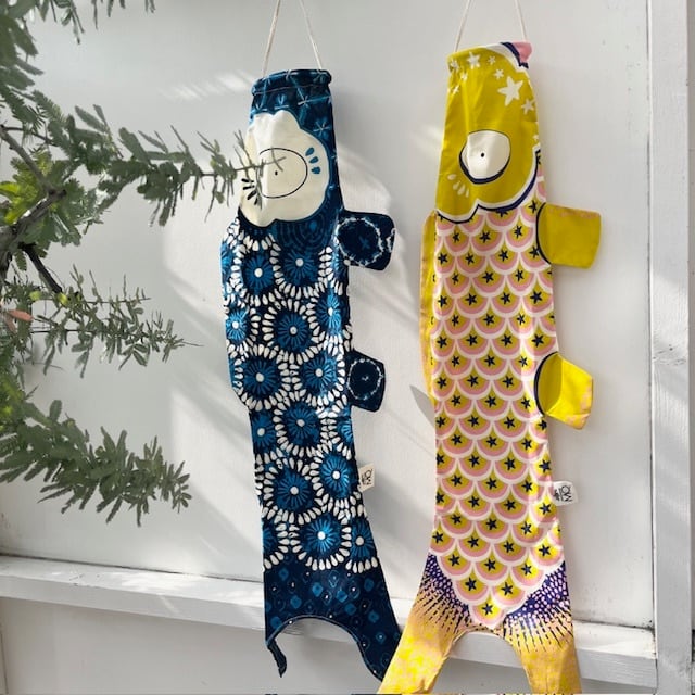 在庫限り＞ Madame MO（マダムモー）こいのぼり Sサイズ 70cm shibori