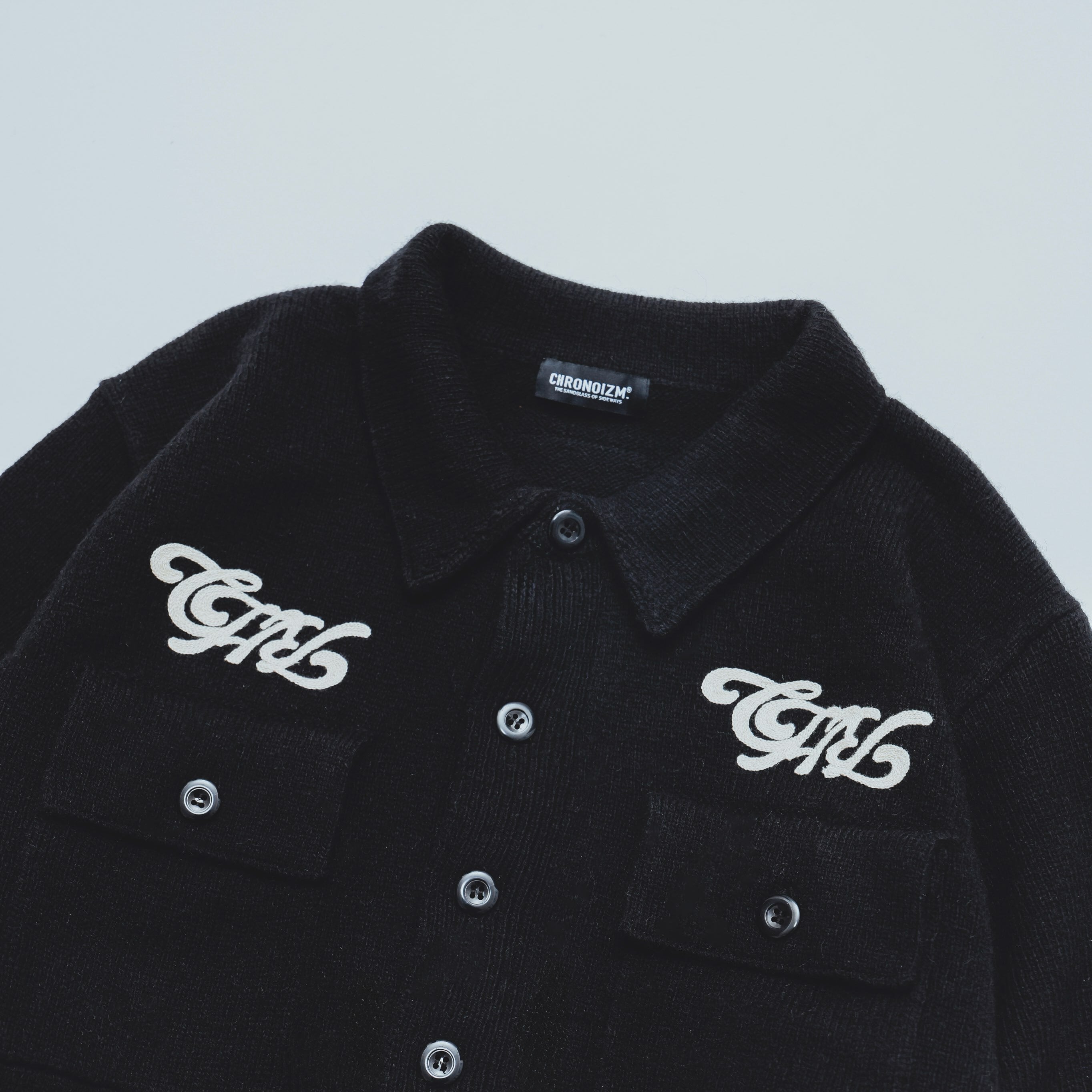 KNIT JACKET<BLACK> | CHRONOIZM