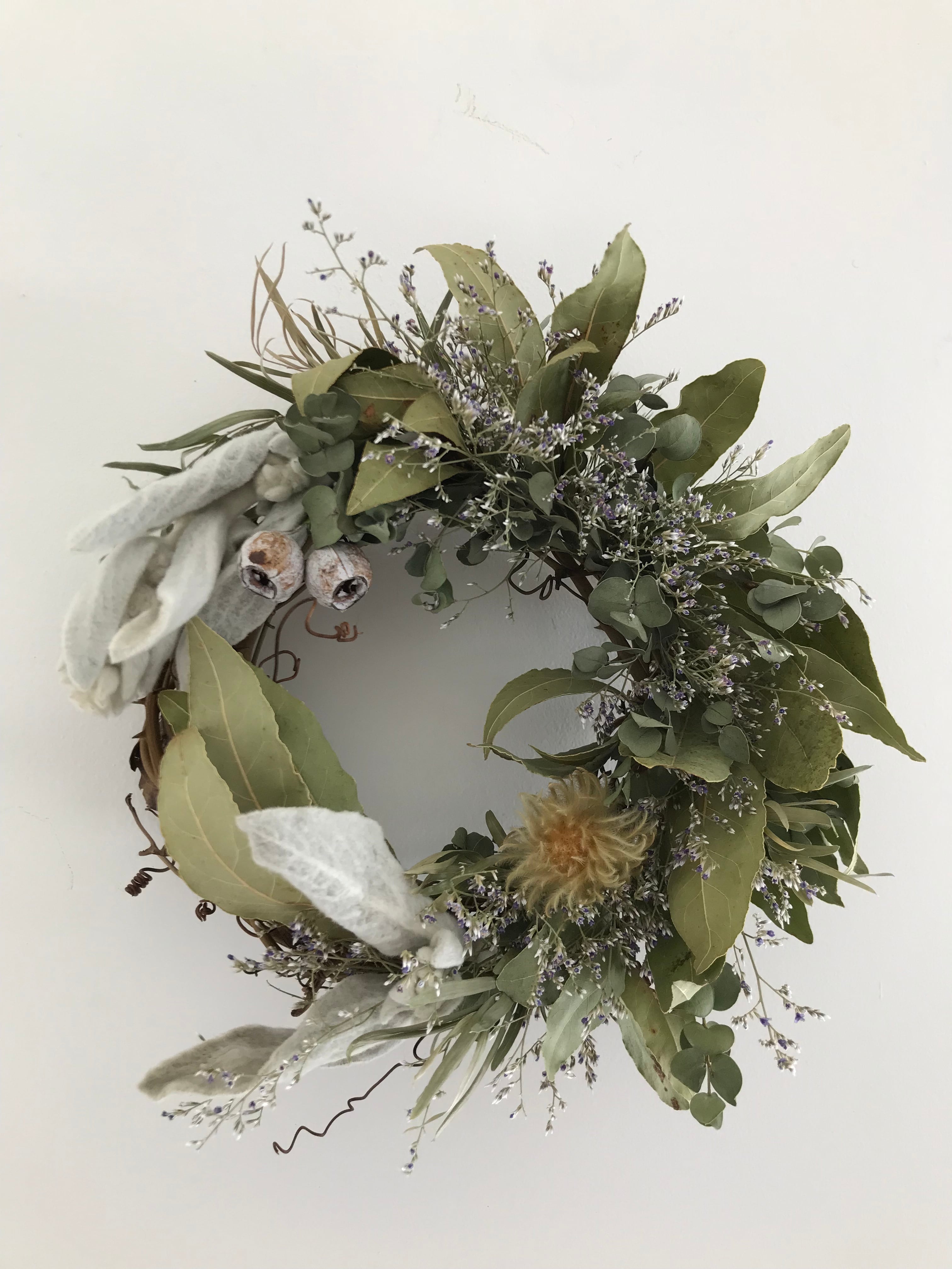 ブルーファンタジアのリース(Φ23cm) | Lily of the Valley