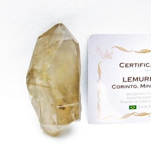 レムリアンシード スモーキークォーツ 原石 ブラジル ミナスジェライス州 コリント産 一点物 171-7423