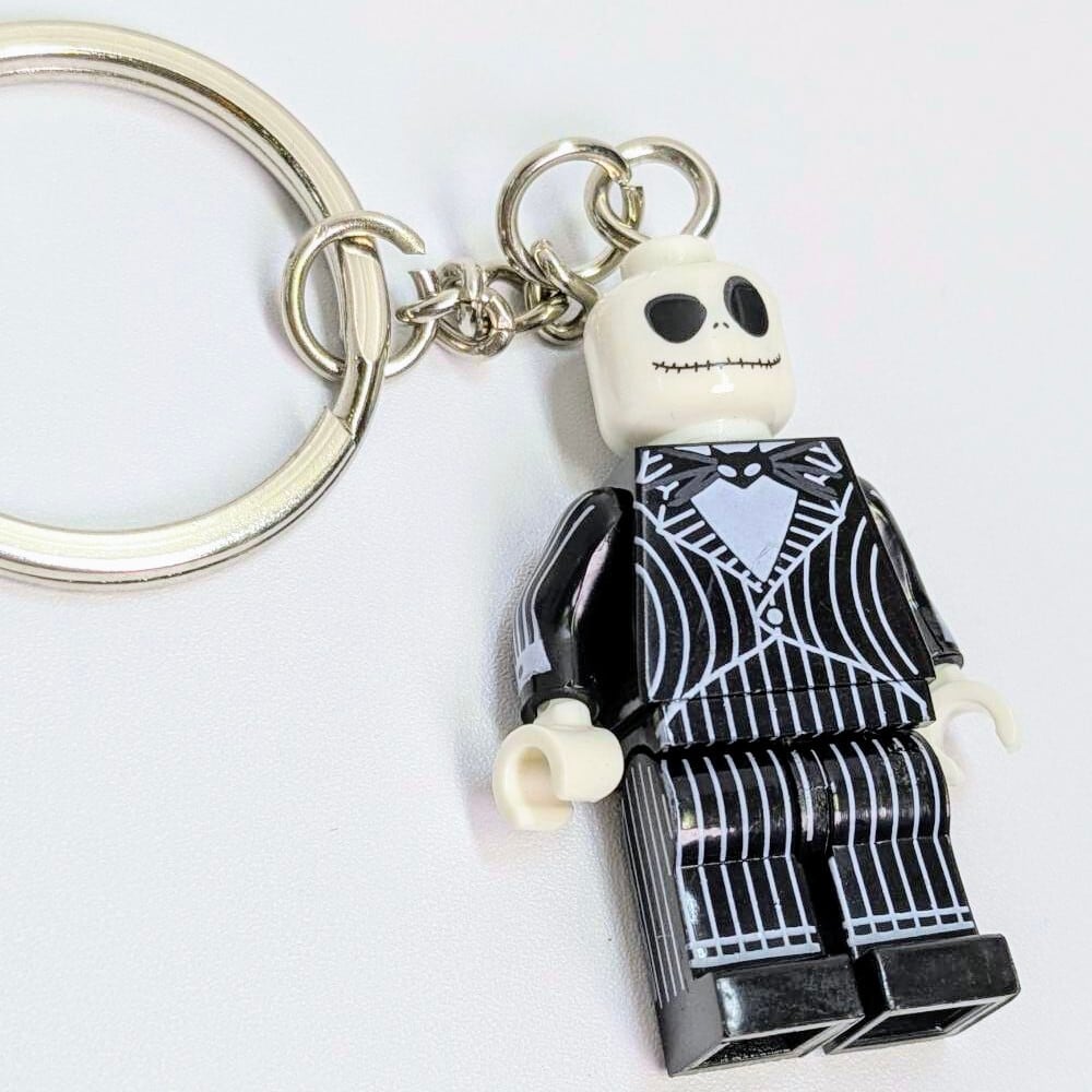 再入荷！【ブロックフィギュアキーホルダー】ジャック 『ナイトメア