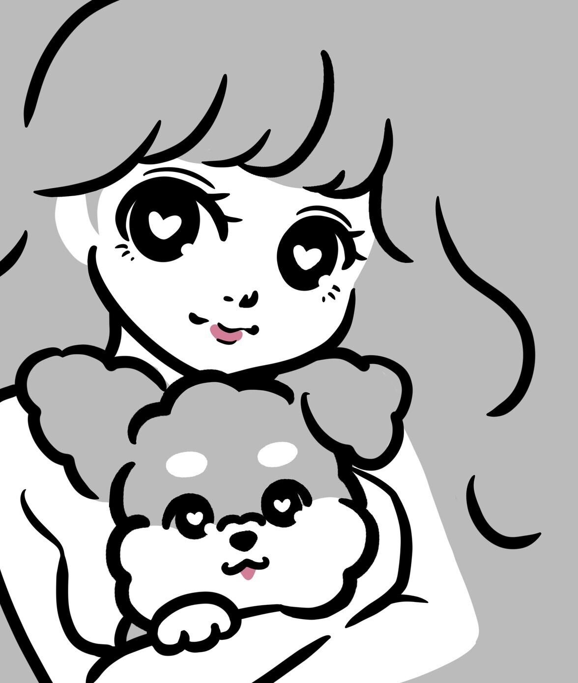 【原画作品】Family1【Omochi / “Loveletter”】