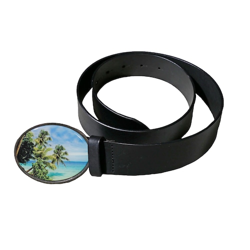 MaisonMargiela LandScape LeatherBelt