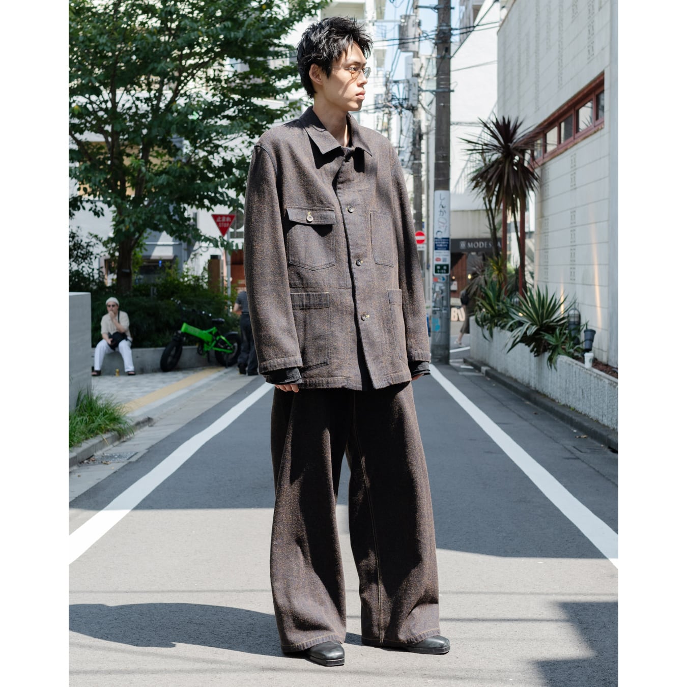 Nomàt Nomat ノマット　ジャケット Nomàt] (ノマット) 24AW N-J-13 Work Jacket（Wool Cotton Denim