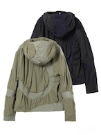 54A0 Spiral Wrinkle Zip Jacket