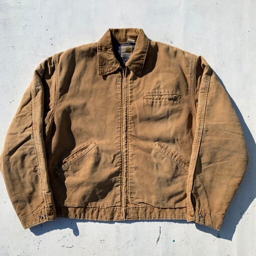 希少S 80s Carhartt カーハート デトロイトジャケット ネイビー