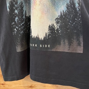 【DREAM SCAPE】ビッグプリント Tシャツ 満月 SF darkside XL ビッグサイズ US古着