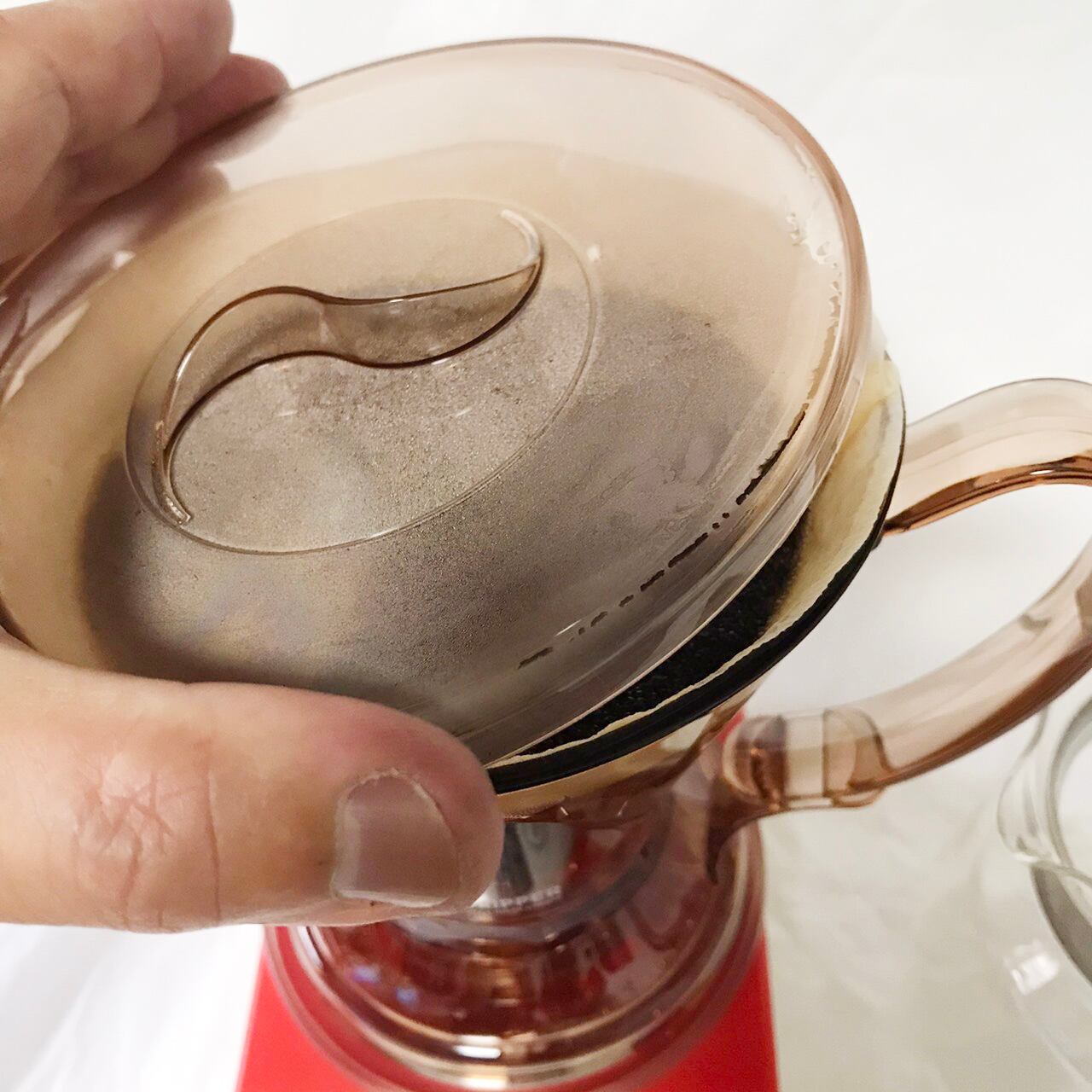 クレバーコーヒードリッパー【透明ブラック】　103コーヒフィルター付き　誰でも美味しい珈琲が楽しめる